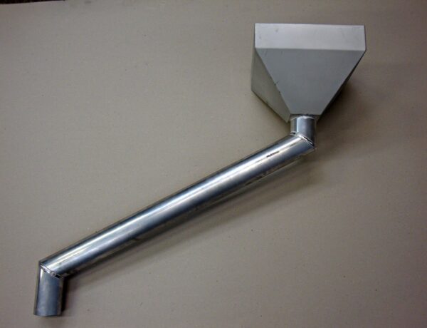 Bespoke polished stainless steel fabrication