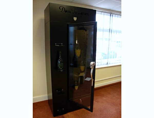 Bespoke steel door with polished pull handle