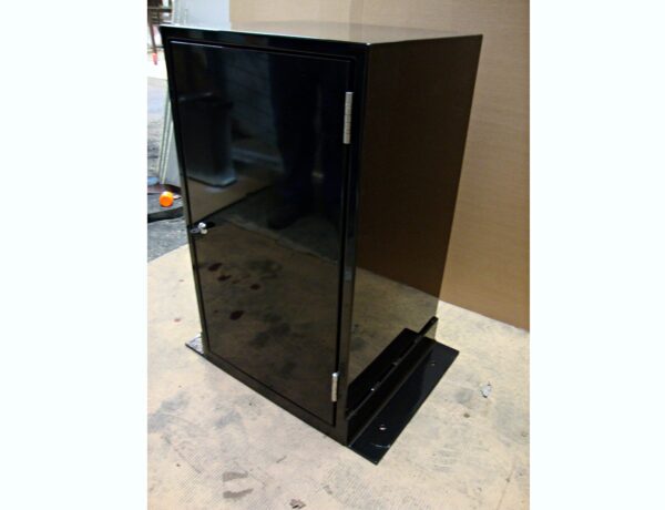 Bespoke cabinet installed on site