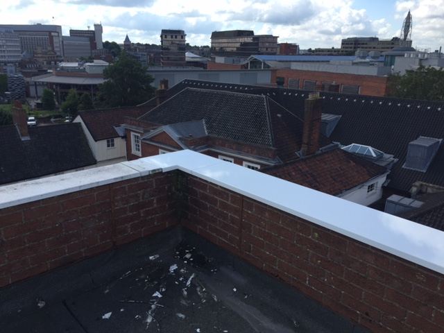 Bespoke parapet coping